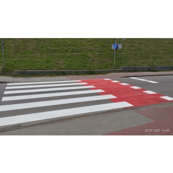 Oznakowanie poziome, malowanie poziome dróg