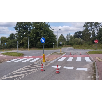 Oznakowanie poziome, malowanie poziome dróg