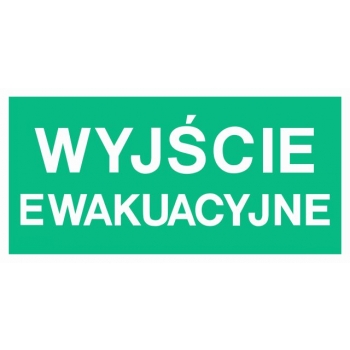 AA001 Wyjście ewakuacyjne