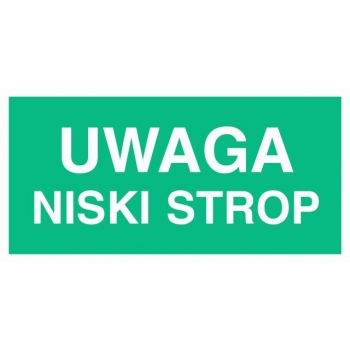 AC022 Uwaga niski strop