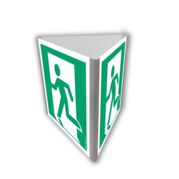 AE801 Wyjście ewakuacyjne lewostronne (3D dościenny fotoluminescencyjny)