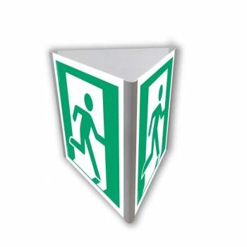 AE802 Wyjście ewakuacyjne prawostronne (3D dościenny fotoluminescencyjny)