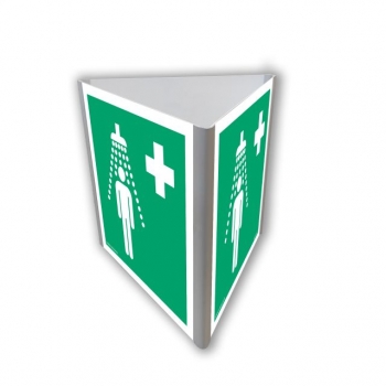 AE812 Prysznic bezpieczeństwa (3D dościenny fotoluminescencyjny)