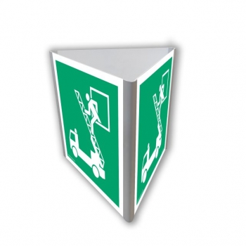 AE817 Okno ratunkowe (3D dościenny fotoluminescencyjny)