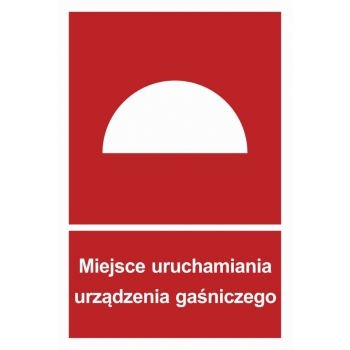 BB003 Miejsce uruchamiania urządzenia gaśniczego
