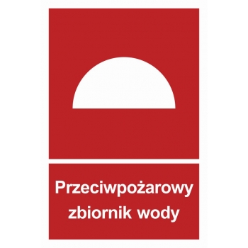 BB007 Przeciwpożarowy zbiornik wody