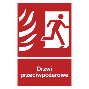 BC053 Drzwi przeciwpożarowe prawostronne