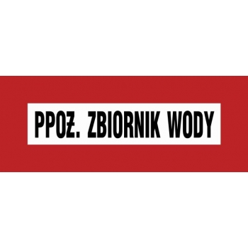 BC101 PPOŻ. zbiornik wody
