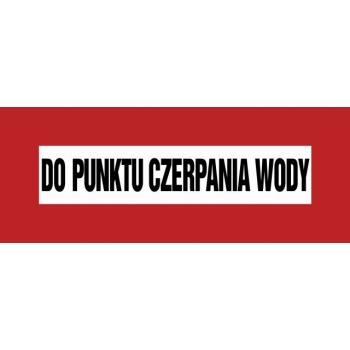 BC108 Do punktu czerpania wody