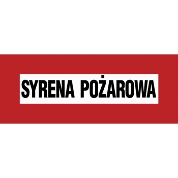BC111 Syrena pożarowa