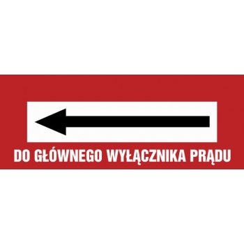 BC130 Do głównego wyłącznika prądu
