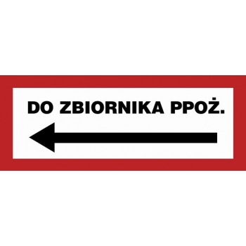 BC135 Do zbiornika ppoż. w lewo