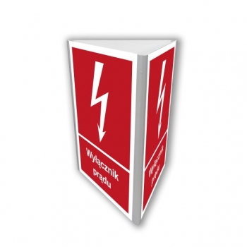 BC807 Wyłącznik prądu (3D dościenny fotoluminescencyjny)