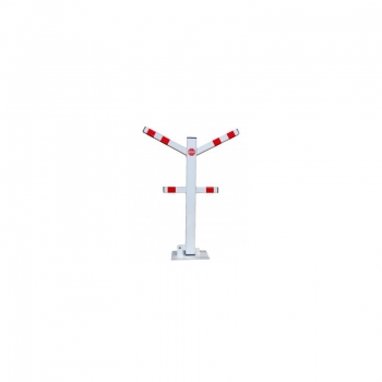 Blokada zapora drogowa parkingowa Y 60 cm + kłódka