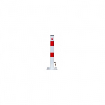 Blokada parkingowa słupek blokujący 60 cm na zamek