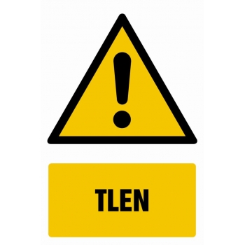 Znak Tlen folia samoprzylepna GF073