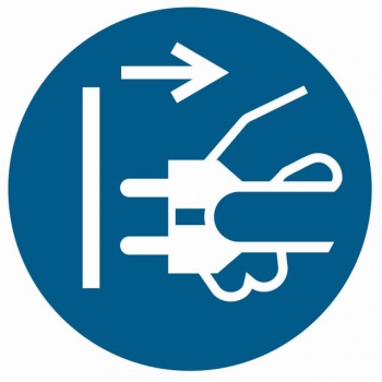 GJ006 Nakaz odłączenia urządzenia od sieci elektrycznej