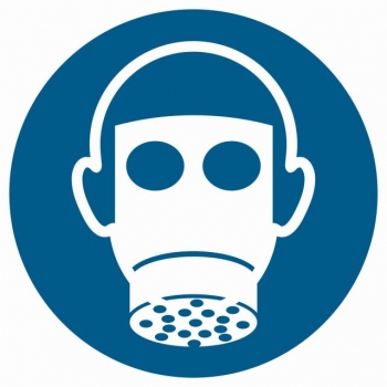 GJ017 Nakaz stosowania ochrony dróg oddechowych