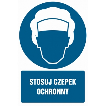 GL025 Stosuj czepek ochronny