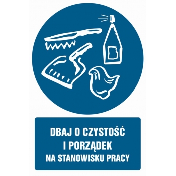 GL035 Dbaj o czystość i porządek na stanowisku pracy