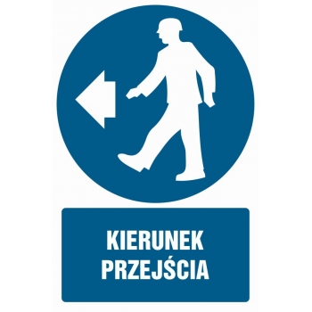 GL045 Kierunek przejścia w lewo