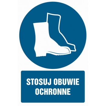 GL046 Stosuj obuwie ochronne