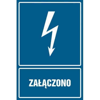 Znak Załączono płyta sztywna PCV HG006