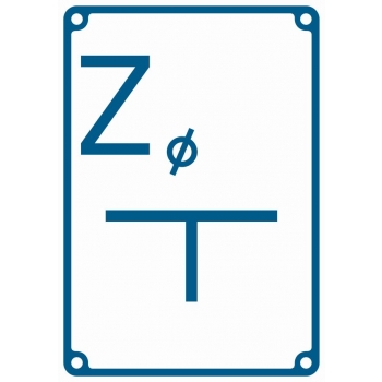 JB002 Tablica orientacyjna dla zasuwy