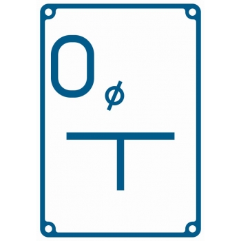 JB005 Tablica orientacyjna dla odpowietrznika