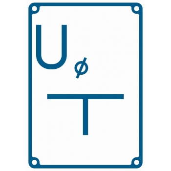 JB006 Tablica orientacyjna przyłączenia uziomu