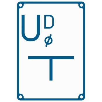 JB008 Tablica orientacyjna przyłączenia przewodów od stacji drenażowej