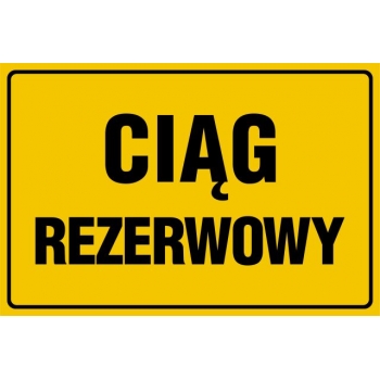 Znak Ciąg rezerwowy JD009