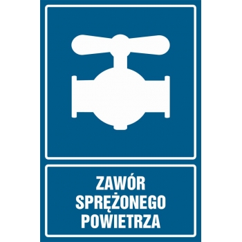 Znak Zawór sprężonego powietrza JD041