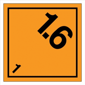 MB014 Materiały i przedmioty wybuchowe Klasa 1 Podklasa 1.6