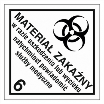 MB019 Materiały zakaźne