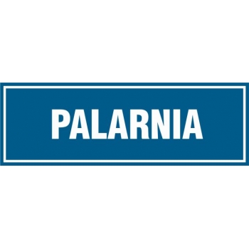 Znak Palarnia folia samoprzylepna NC036