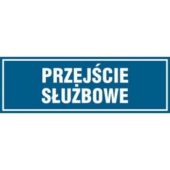 PA071 Przejście służbowe