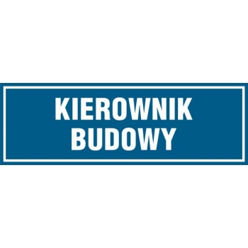 PA103 Kierownik budowy
