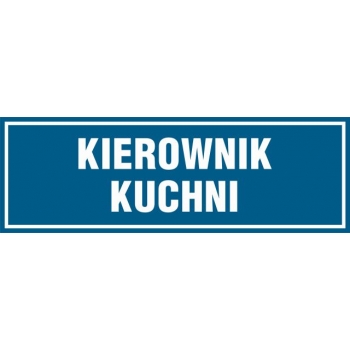 PA110 Kierownik kuchni