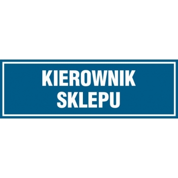 PA111 Kierownik sklepu