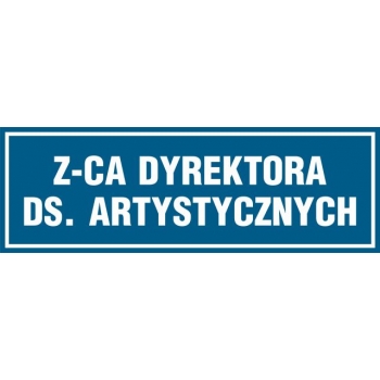 PA131 Z-ca Dyrektora ds. artystycznych