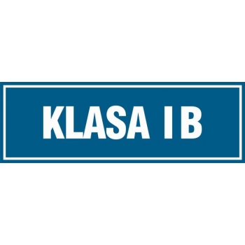 PA169 Klasa 1B