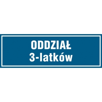 PA183 Oddział 3 latków
