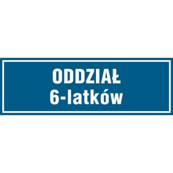 PA186 Oddział 6 latków