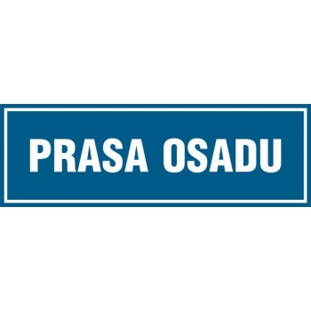 PA260 Prasa osadu