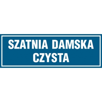 PA299 Szatnia damska czysta