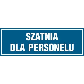 PA301 Szatnia dla personelu
