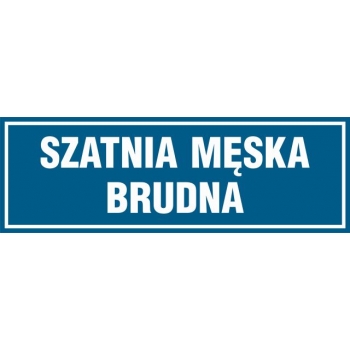 PA304 Szatnia męska brudna