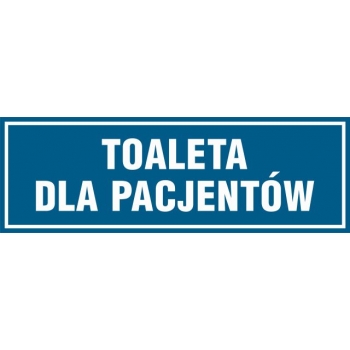 PA314 Toaleta dla pacjentów