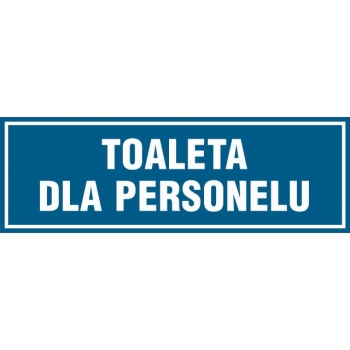 PA315 Toaleta dla personelu